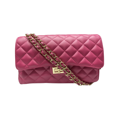 Quilted Crossbody Leather Bag