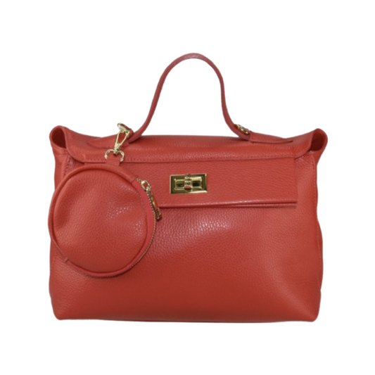 Handheld Leather Shoulder Bag