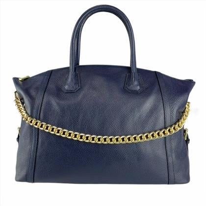 Oversized Tote Bag with Chain