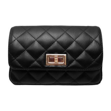 Quilted Crossbody Leather Bag