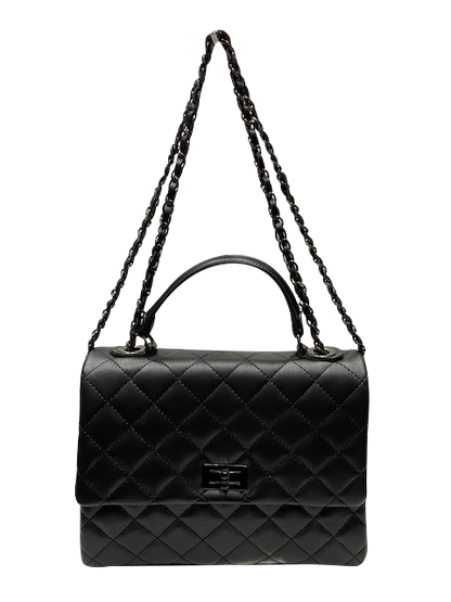 Quilted Crossbody Leather Bag