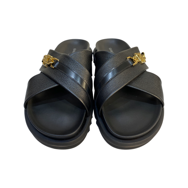 Crisscross 2 Strap Slip-on Sandals